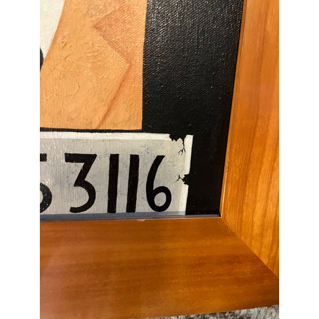 American Mid 20th Century Larry Zingale Original Acrylic Painting of New York Mobster Abraham Friedman Wanted Poster For Sale - Image 3 of 12