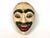 Yogyakarta Javanese Hand Painted Carved Mask, Indonesia, 1900s For Sale - Image 13 of 13
