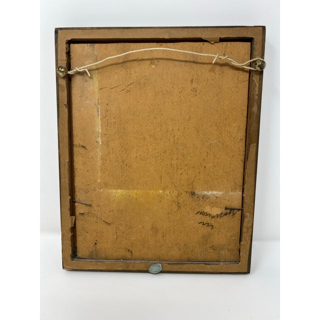 Early 20th Century Signed Early 20th Century Impressionist Landscape Oil by F. A. Tabor, Gilt Piecrust Frame For Sale - Image 5 of 6