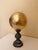 Late 20th Century Golden Sphere Decorative Sculpture For Sale - Image 6 of 7