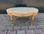 1950 French Louis XVI Gold Beech Marble Coffee Table - 1 Pc For Sale - Image 4 of 12