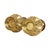 Brass Vases with Geometric Design, Set of 2 For Sale - Image 10 of 14