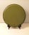 Pilgrim Art Distressed Olive Green Toleware Serving Tray Vintage Pilgrim Art Hand Painted Tole For Sale - Image 4 of 7
