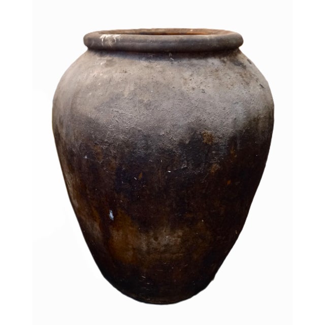 Antique Spanish Oil Jar For Sale - Image 4 of 5