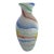 Murano Swirl Glass Vase For Sale