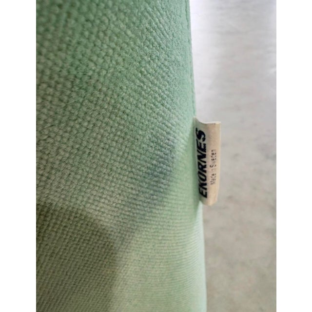 Late 20th Century Postmod Ekornes Seafoam Lounge Chair For Sale - Image 5 of 14