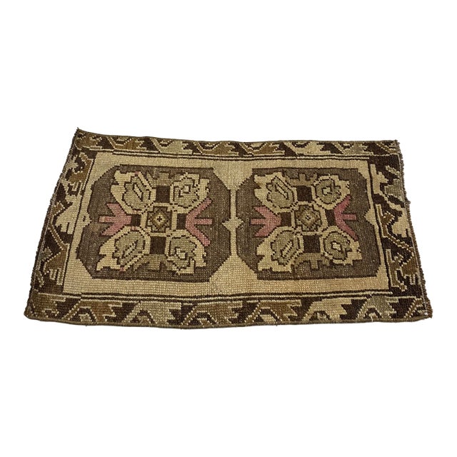 Vintage Anatolian Small Rug For Sale