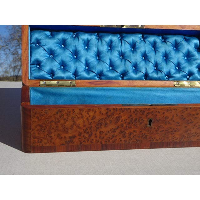 Cedar Wood Pen Case, 1800s For Sale - Image 6 of 18