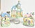 Yellow Easter Bunny Houses - Set of Three For Sale - Image 8 of 11