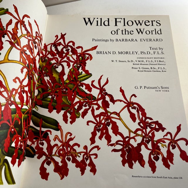 Figurative 1970 Wild Flowers of the World Book For Sale - Image 3 of 11