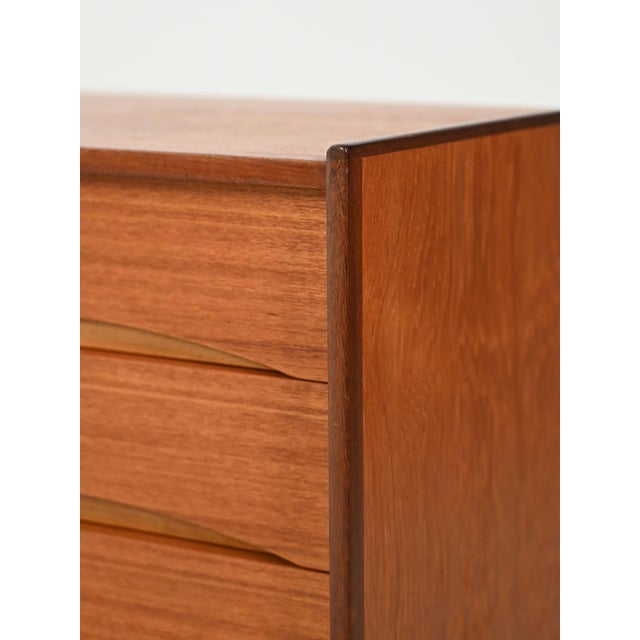 Wood Scandinavian Entrance Sideboard, 1950s For Sale - Image 7 of 11