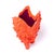 Gaetano Pesce Lava Vase in Matt Pastel Orange by Gaetano Pesce for Fish Design For Sale - Image 4 of 4