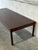 Rosewood Minimalist Coffee Table With Straight Legs Danish Mid-Century Modern 1960s For Sale In Los Angeles - Image 6 of 12