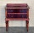 20th Century Pair of French Raspberry Red Wooden Two drawers Nightstands For Sale - Image 17 of 18