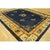 Art Deco 1920s Blue Navy Vase Floral Antique Chinese Peking Carpet 9'2" X 11'6" Rug For Sale - Image 3 of 10
