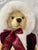 Vintage 1996 Mohair Hermann-Coburg Annual Christmas Bear - Limited Edition German Mohair Teddy Bear With Growler, Tags Included Excellent Condition For Sale - Image 13 of 14