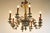 French Art Nouveau Hammered Brass Chandelier, 1890s For Sale - Image 18 of 18