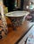 1970s 1970s Set of 2, Asian Inspired Peacock Design Umbrella Stand and Vase For Sale - Image 5 of 12