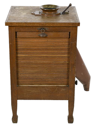 20th Century Grain Cupboard
