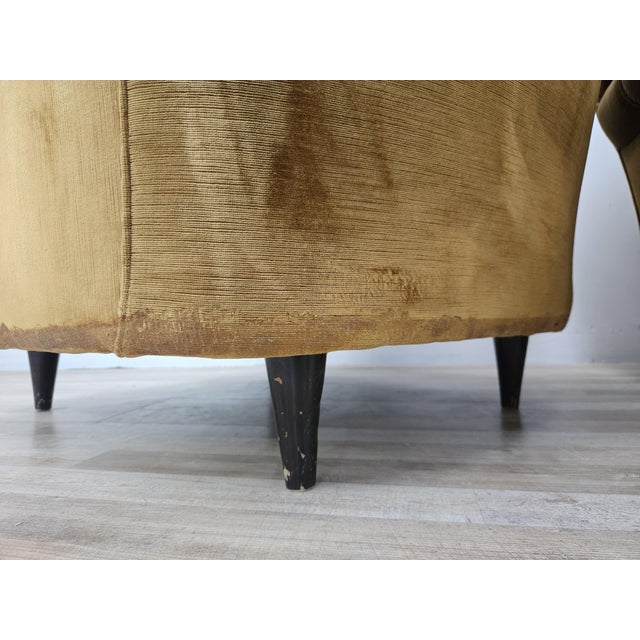 Vintage Velvet Armchairs, 1960s, Set of 2 For Sale - Image 16 of 17