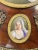 19th C French Louis XVI Mahogany & Bronze W Sèvres Style Portraits Salon Table For Sale In New York - Image 6 of 18