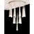 Black Meteoriti Di Metallo Chandelier in Aluminum and Acrylic by Jago For Sale - Image 4 of 11