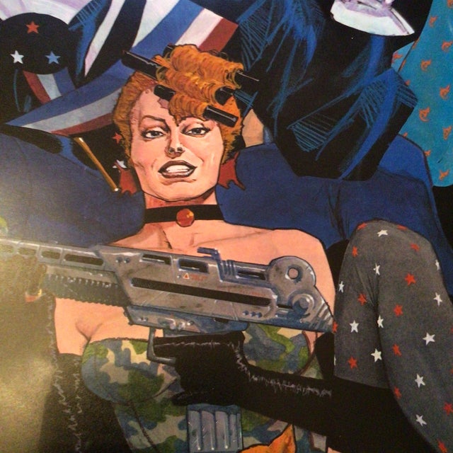 American American Flagg Reuben Flagg & Friends Signed Print Number 269/395 For Sale - Image 3 of 12