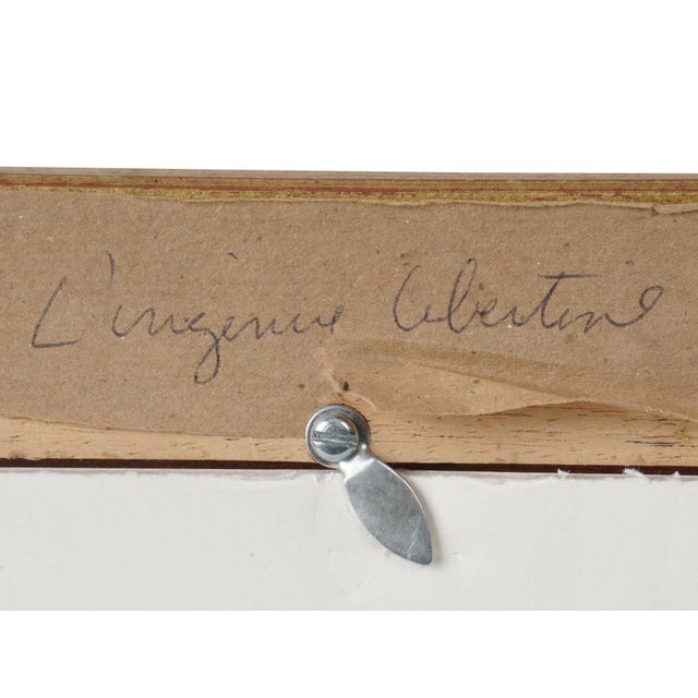 Louis Icart “In Thought” Colored Etching For Sale In Las Vegas - Image 6 of 7