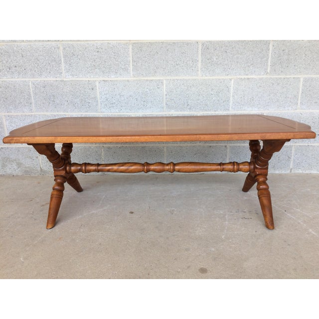 Cushman Colonial Maple Coffee Table Chairish