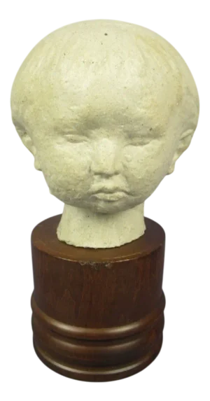 Lithoceramic Statue of Child by Lorenzo Pepe for Piccinelli, 20th Century