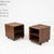 Bedside Tables on Wheels by Fabio Lenci for Bernini, 1960s, Set of 2 For Sale - Image 3 of 8