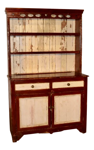 19th Century Irish Painted Cupboard