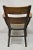 Early 20th Century Antique Arts & Crafts Mission Oak Bowed Spindle Plank Seat School Arm Chair For Sale - Image 10 of 12