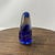 Glass Vintage Murano Aquarium Fish Cobalt Paperweight For Sale - Image 7 of 8