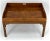 Late 20th Century Regency Style Burl Wood Butler’s Tray-Top Table For Sale - Image 4 of 13