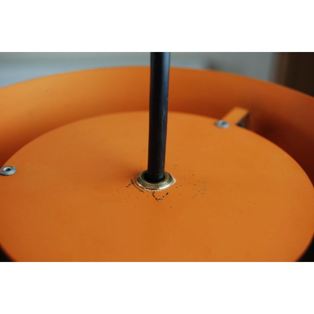 Metal Eiffel Pendant Light by Jo Hammerborg for Fog & Mørup, 1960s For Sale - Image 7 of 9