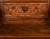 Antique 19th Century Italian Renaissance Revival Carved Walnut Bench Settle 1880 For Sale - Image 13 of 17