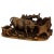 Black Carved Statue of a Bull, Black Forest, 1900 For Sale - Image 8 of 8