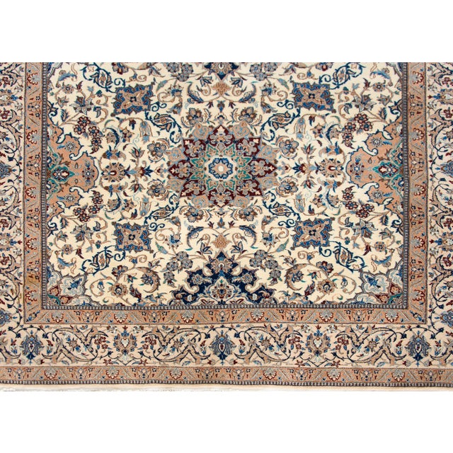 Vintage Persian Kashan Rug For Sale - Image 9 of 14