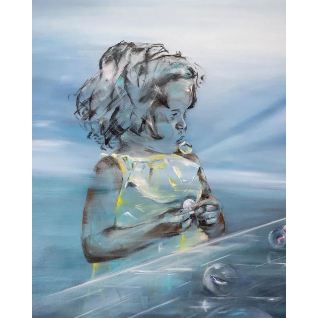 Contemporary Gabriella Giardi, Cristalli (Biglie Series), Oil on Canvas, 2023 For Sale - Image 3 of 10