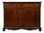 English Inlaid Mahogany Cupboard with Satinwood Stringing For Sale