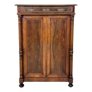 Antique Gründerzeit Cabinet in Wood, 1900 For Sale