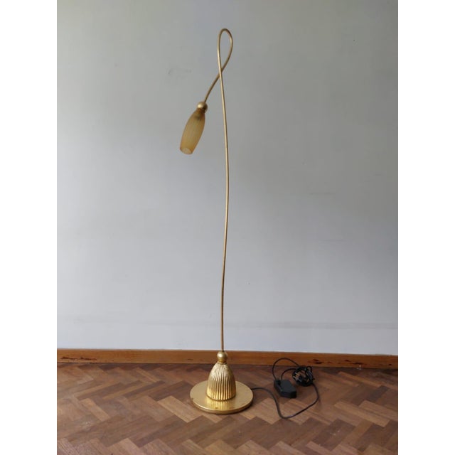 Brass Tulip Floor Lamps by Sergio Terrain, Italy, 1970s, Set of 2 For Sale - Image 17 of 18