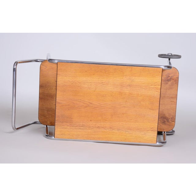 Bauhaus Bauhaus Trolley by Jindrich Halabala for Up Zavody, 1930s For Sale - Image 3 of 16
