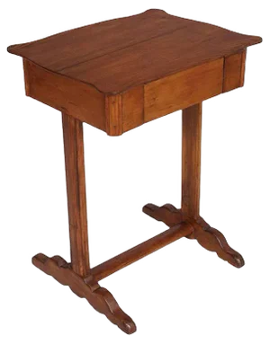 Small Antique Biedermeier Table