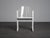 A rare and highly decorative teodora armchair designed by ettore sottsass for vitra in 1987. The striking geometric frame...