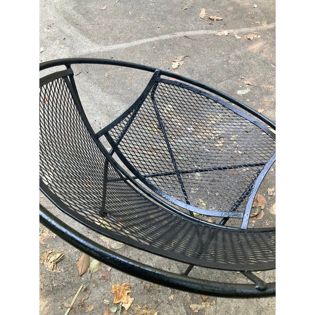 Metal Tempestini for Salterini Oversized Radar Lounge Chair, Attributed For Sale - Image 7 of 12