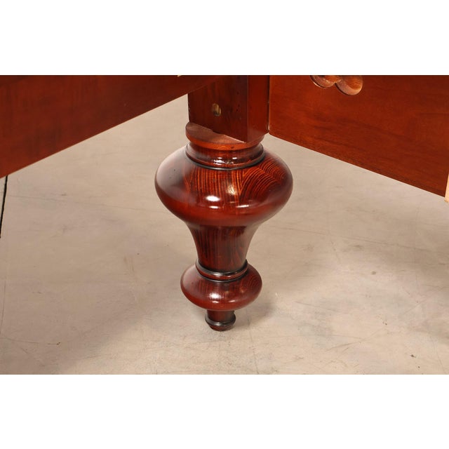 Grange Louis Philippe Style Cherry King Sleigh Bed For Sale - Image 13 of 18