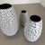 Fat Lava Pottery Craquele Vases attributed to Jasba, Germany, 1970s, Set of 3 For Sale - Image 17 of 18