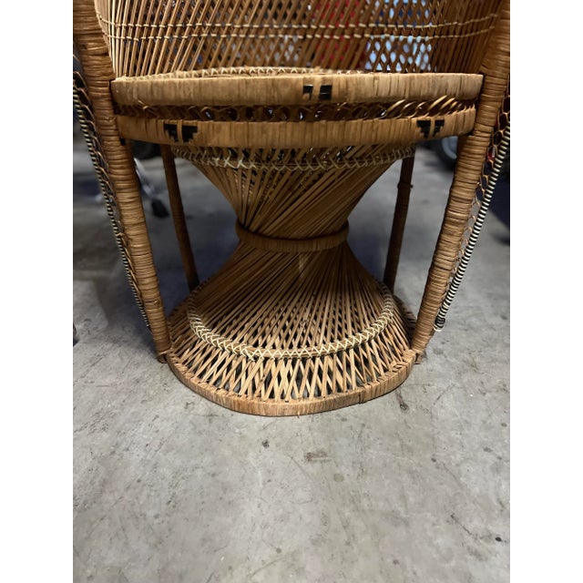 1970s Vintage Peacock Chair For Sale - Image 4 of 5